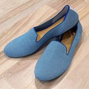 Rothy’s The Loafer Flats - “Tide Pool” Cornflower Blue, Size 10.5